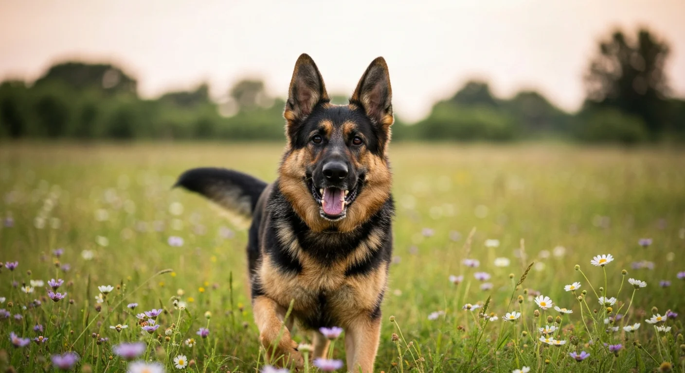 Berger Allemand attentif