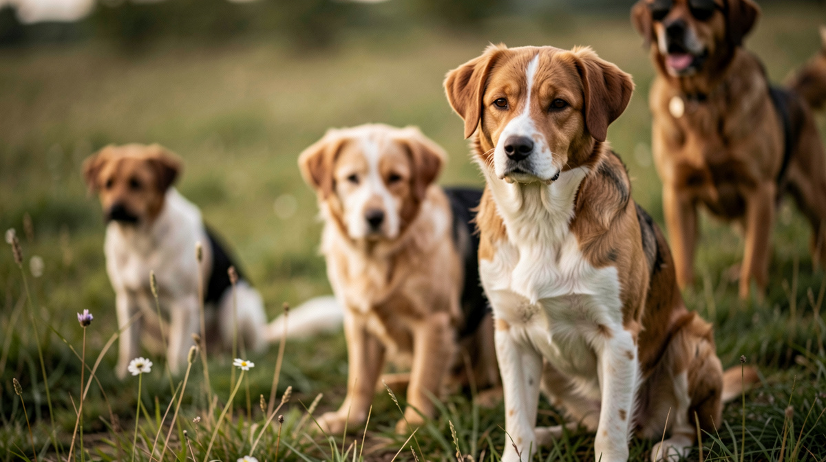 La revue des chiens russes